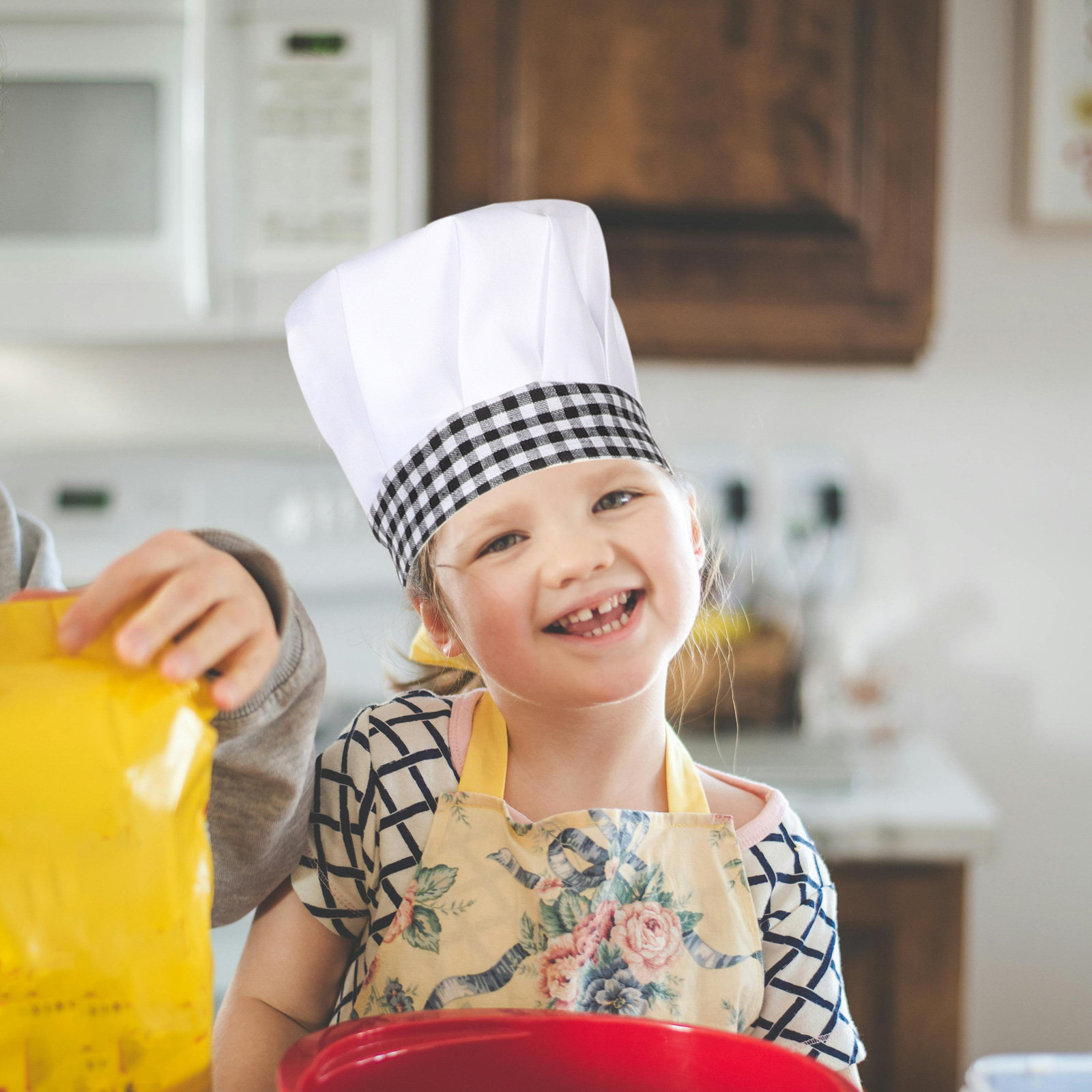 1 Set Kochschürze und -kappe f – Kitchen Kids Baking Set Bewertung und Preis