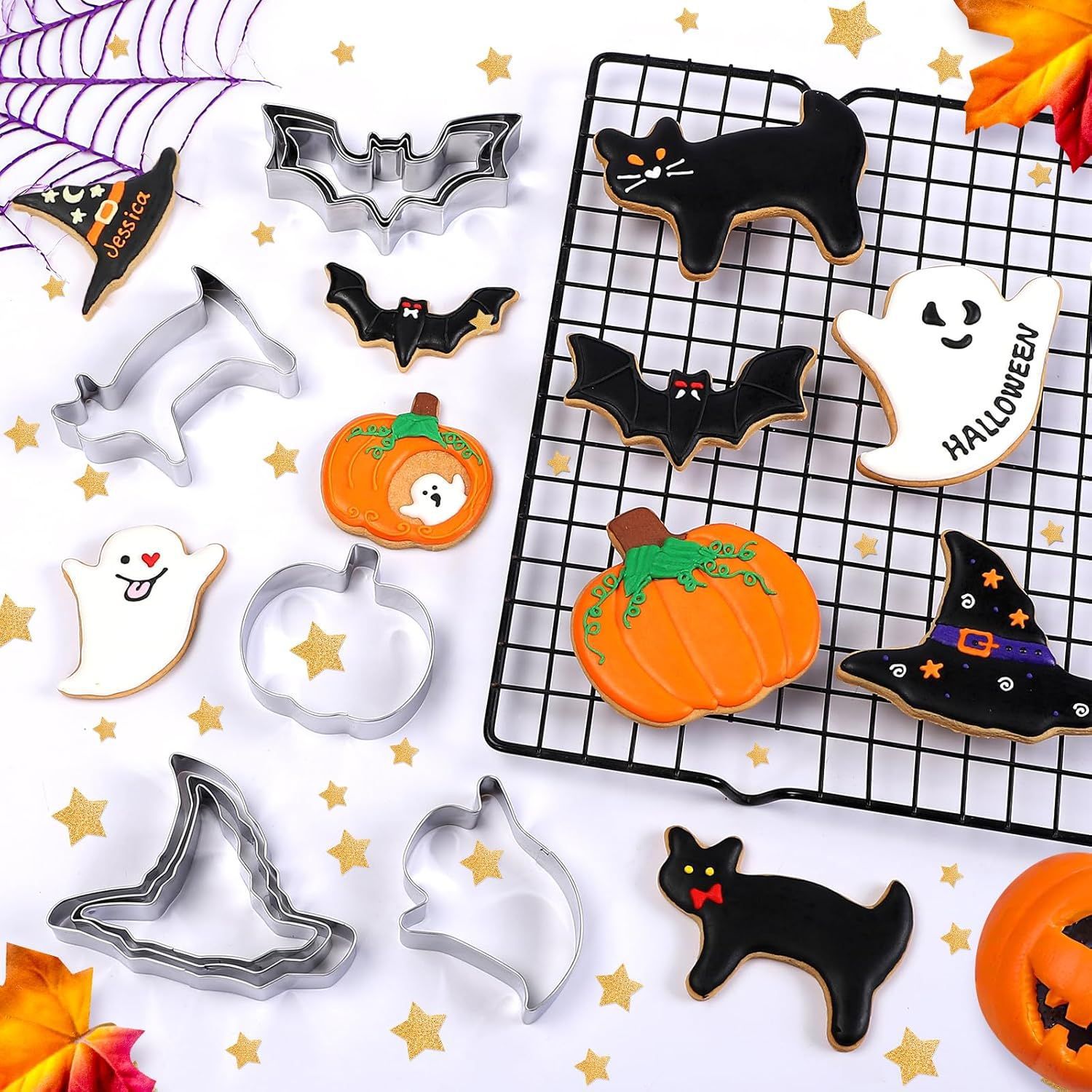Halloween-Keksform 3-teilig Kü – Kitchen Witch Baking Bewertung und Preis