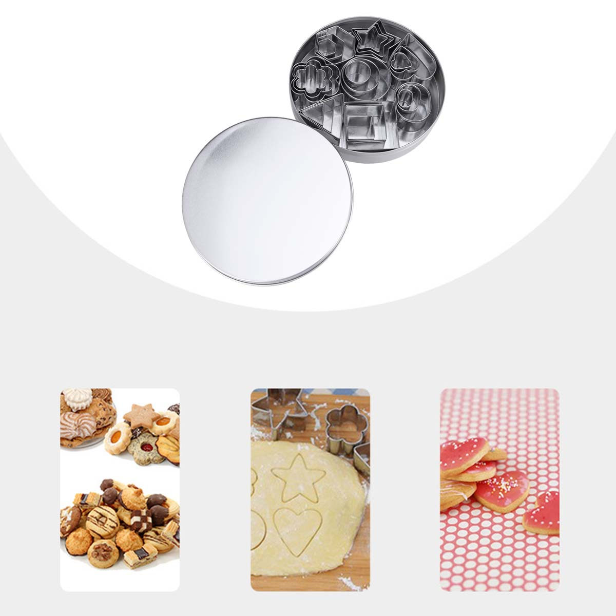 Set aus Edelstahl-Ausstechform – Baking Kitchen Set Bewertung und Preis